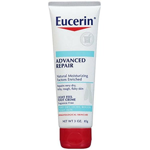 Eucerin Plus Intensive Repair Foot Creme - 3 Oz