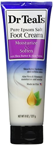 Dr. Teals Moisturize and Soften Shea Enriched Foot Cream - 8 oz