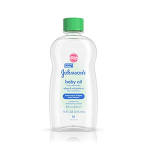 Johnsons Baby Baby Oil Aloe & Vitamin E -392 ml