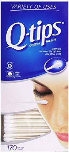 Q-tips Cotton Swabs - 170 Count.