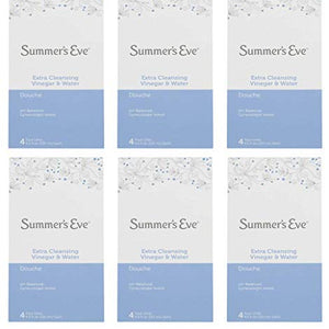 Summers Eve Douche Extra Cleansing Vinegar and Water - 4 ea