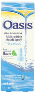 Oasis Mouth Moisturizing Spray, Mild Mint, 1 Fl oz (30 ml)