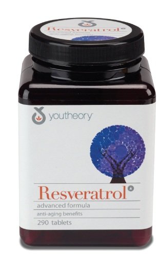 Youtheory, Resveratrol, Advanced Formula, 290 Tablets.