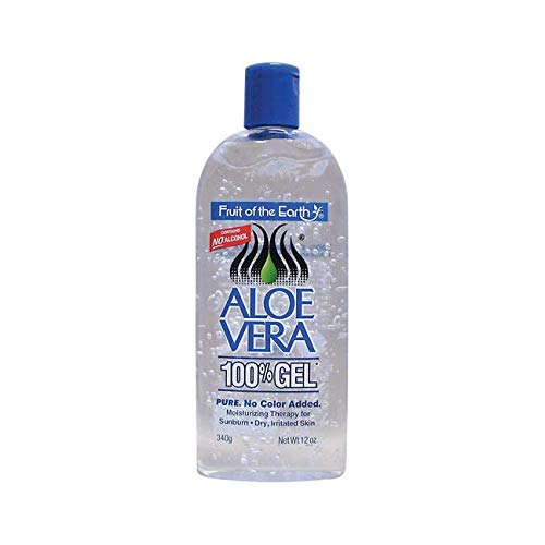 Fruit of the Earth 100 % Pure Aloe Vera Gel For Sunburn - 12 OZ