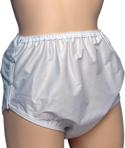 Sani-Pant Re-Usable Brief Snap-On, Large Size, Waist Size : 38 Inches-44 Inches - 1 ea