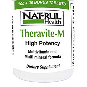Natrul Health Theravite - M with Beta Carotene Tablets - 130 ea