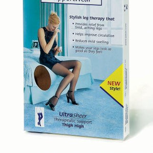 Jobst Ultra Sheer Thigh High Stockings, Medium - 1 ea