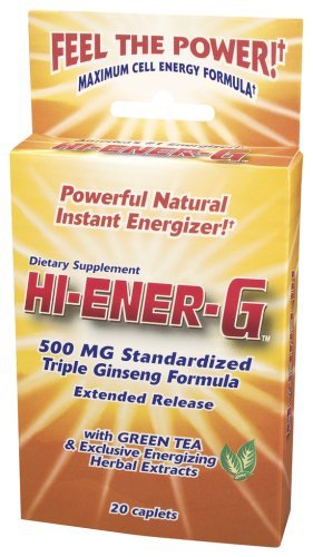 Windmill Hi-Ener-G Extended Release 500 Mg Caplets - 20 ea