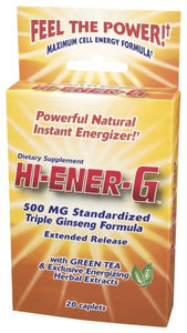 Windmill Hi-Ener-G Extended Release 500 Mg Caplets - 20 ea