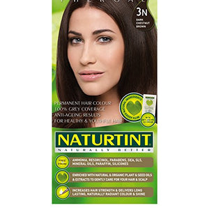 Naturtint Permanent Hair Colorant, 3N Dark Chestnut Brown - 5.28 Oz.