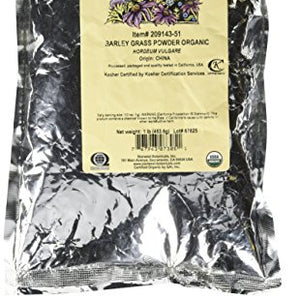 Starwest Botanicals - Bulk Barley Grass Powder Organic - 1 lb.