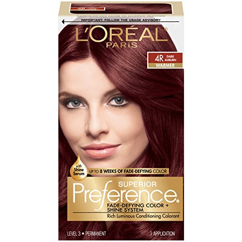 LOreal Superior Preference Fade - Dark Auburn 4R - 1 ea.