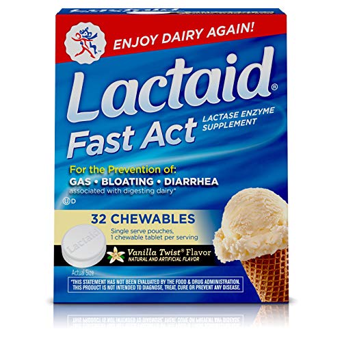 Lactaid Enzyme Supplement - 32 chewables.