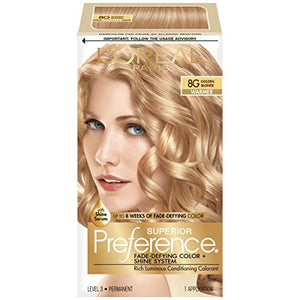 Loreal Superior Preference Permanent Hair Color Golden Blonde 8G - 1 ea.