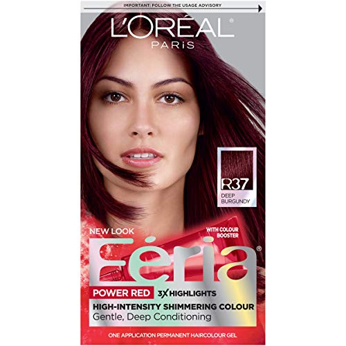 L'Oreal Paris Feria Power Reds Haircolour Blowout Burgundy R37 - 1 ea.