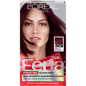 L'Oreal Paris Feria Power Reds Haircolour Blowout Burgundy R37 - 1 ea.