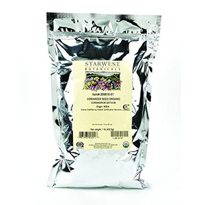 Starwest Botanicals - Bulk Coriander Seed Organic - 1 lb.