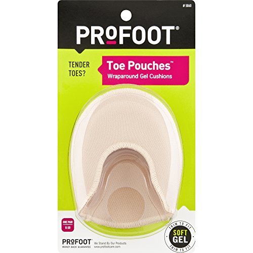 Profoot Care Pump Pouches Toe Cushions for Women - 1 Pair