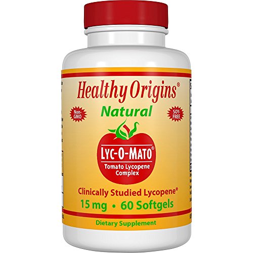 Healthy Origins - Lyc-O-Mato Tomato Lycopene Complex 15 mg. - 60 Softgels