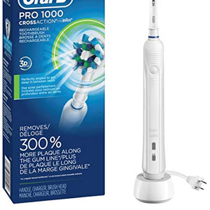 Oral-B pro-care rechargeable power toothbrush, #PC1000 - 1 ea