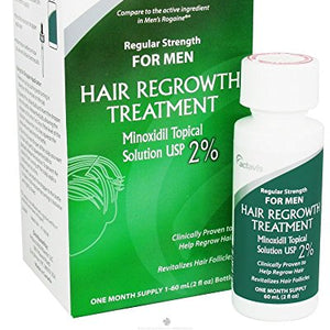Minoxidil 2%Regular Strength Hair Regrowth Treatment Solution -  60 ml