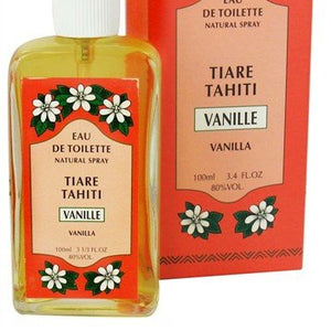 Monoi Tiare Tahiti - Eau De Toilette Perfume Vanilla - 3.4 oz.