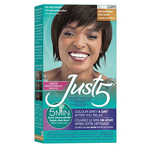JUST 5 5 Minute Colorant, Natural Darkest Brown - 1 ea