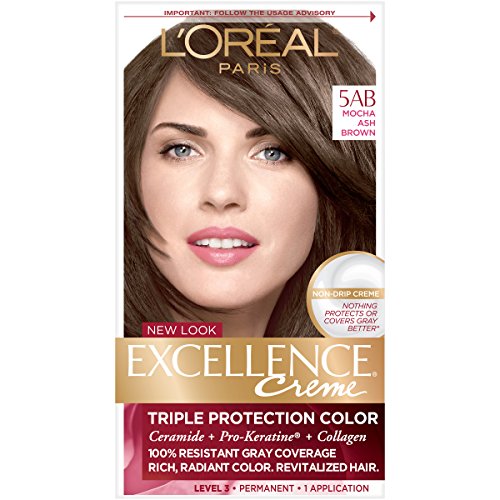 Loreal Excellence Color Creme, Mocha Ash Brown 5AB - 1 ea.