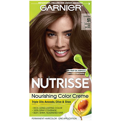 Garnier Nutrisse Permanent Haircolor Medium Ash Brown 51 - 1 ea