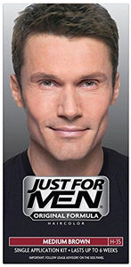 Just For Men Shampoo-in Hair Color, Medium Brown - 1 ea.