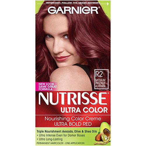 Garnier Nutrisse Nourishing Color Creme,Medium Intense Auburn R2- 1 ea