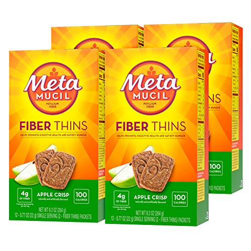 Metamucil Apple Crisp Natural Fiber Wafers - 12 ea ( Pack Of 2 )