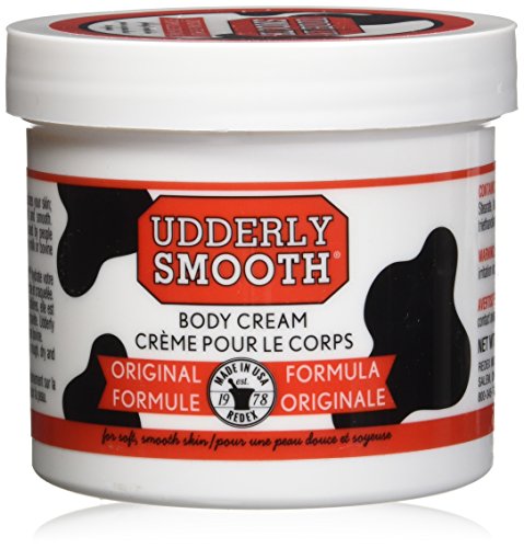 Udderly smooth udder cream jar, greaseless and stainless - 12 oz.