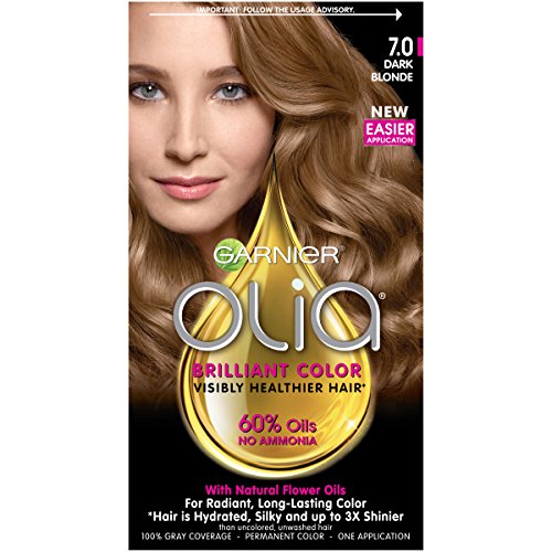 Garnier Fructis Olia Oil Powered Permanent Haircolor, Dark Blonde 7.0 - 1 ea