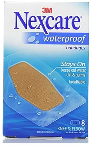 Nexcare Waterproof Clear Bandage For Elbow And Knee - 8 ea.