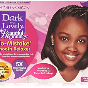 Dark and Lovely Beautiful Beginnings No-Mistake Smooth Relaxer - 1 ea
