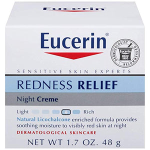 Eucerin Redness Relief Soothing Night Cream - 48 gm