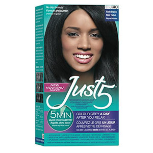 JUST 5 5 Minute Colorant, Natural Rich Black - 1 ea