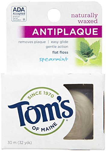 Tom's of Maine - Antiplaque Flat Floss Spearmint - 32 Yard(s)