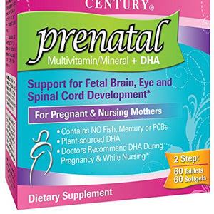 21st Century Prenatal with DHA, Tablets and Softgels - 120 ea