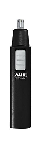 Wahl 5567-500 Ear, Nose and Brow Wet/dry Battery Trimmer, Black - 1 ea