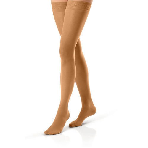 Jobst UltraSheer Thigh Highs Stockings, 8-15 mmHg Compression, Sun Bronze, Size: XLarge - 1 ea