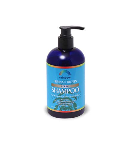 Rainbow Research - Organic Herbal Henna Biotin Shampoo - 12 oz