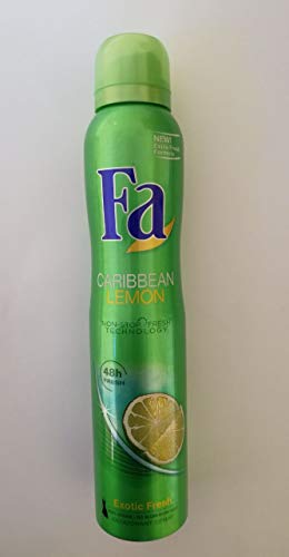 FA Antiperspirant Deodorant Spray Caribbean Lemon Green - 6.75 oz