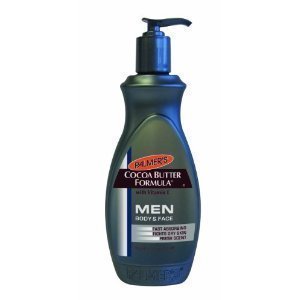Palmers cocoa butter mens body and face lotion with pump - 13.5 oz.