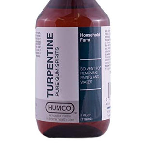 Humco Turpentine Gum Spirits - 4 oz