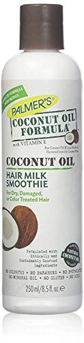 Palmers pure coconut oil with vitamin E and replenishing formula hair milk - 8.5 oz