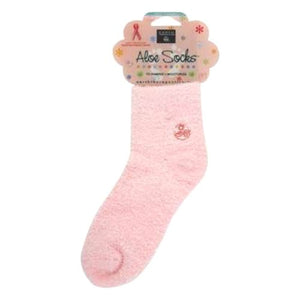 Earth Therapeutics - Aloe Socks Foot Therapy To Pamper & Moisturize Pink - 1 Pair.