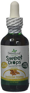 Sweet Leaf Stevia Liquid Drops, English Toffee - 2 oz