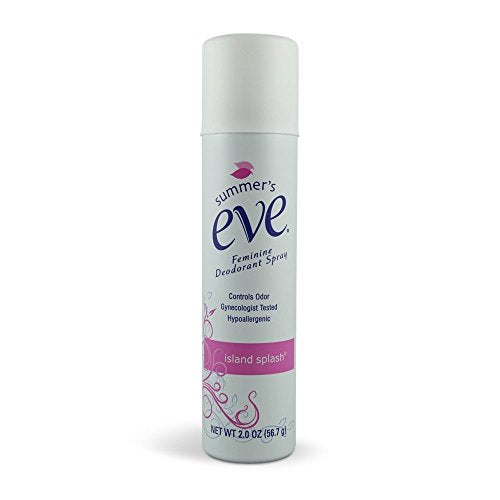 Summers Eve feminine deodorant spray, Island splash - 2 oz